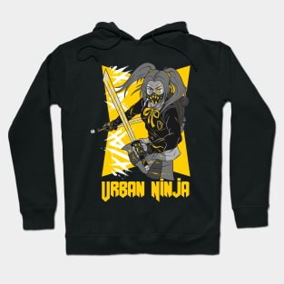 Urban Ninja Girl Hoodie